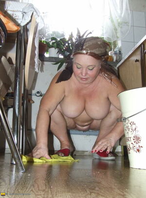 Mature.nl Mature cleaning lady makes it dirty mature xxx sex photo