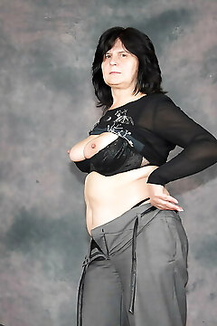 Check Out This Horny Mature Slut Play All Alone