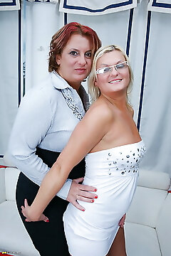 Two Lesbian Housewives Get Ready For Playtime